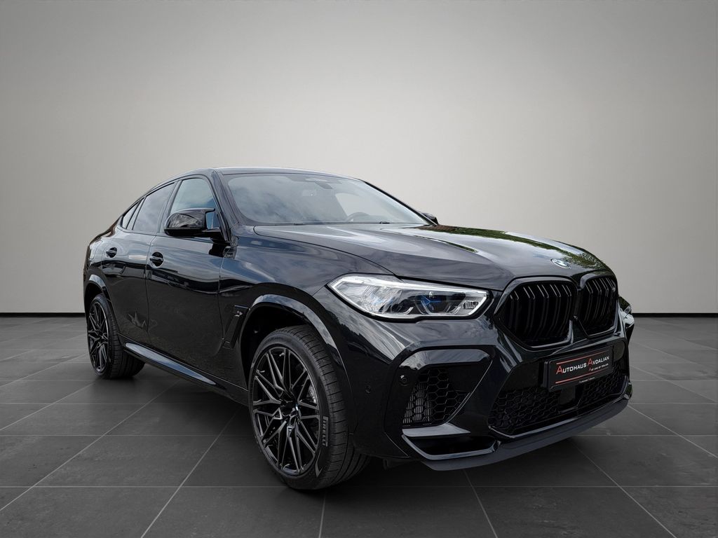 BMW X6 M 2023 г. Чёрный, пробег 36428 км