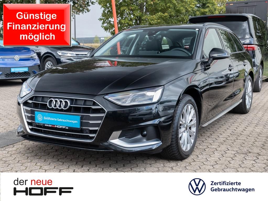 Audi A4 2023 г. Чёрный, пробег 36940 км