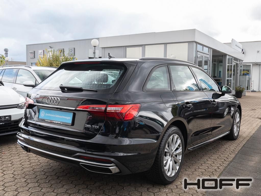 Audi A4 2023 г. Чёрный, пробег 36940 км