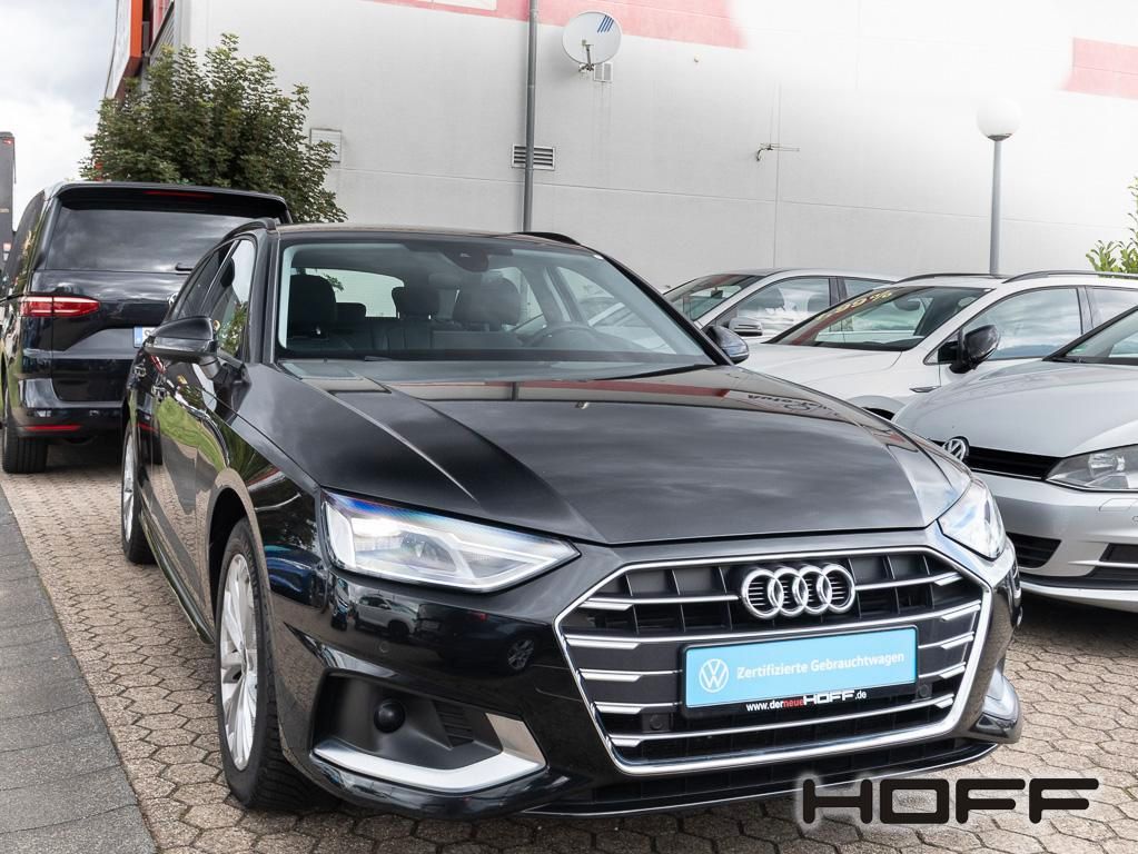 Audi A4 2023 г. Чёрный, пробег 36940 км