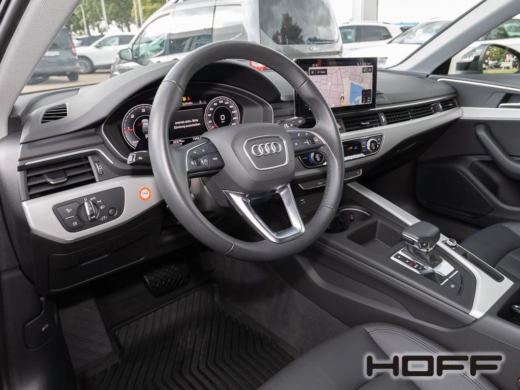 Audi A4 2023 г. Чёрный, пробег 36940 км