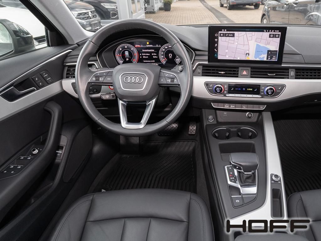 Audi A4 2023 г. Чёрный, пробег 36940 км