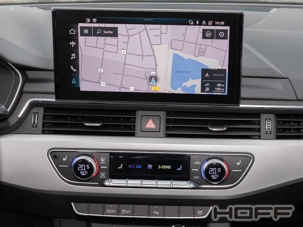 Audi A4 2023 г. Чёрный, пробег 36940 км