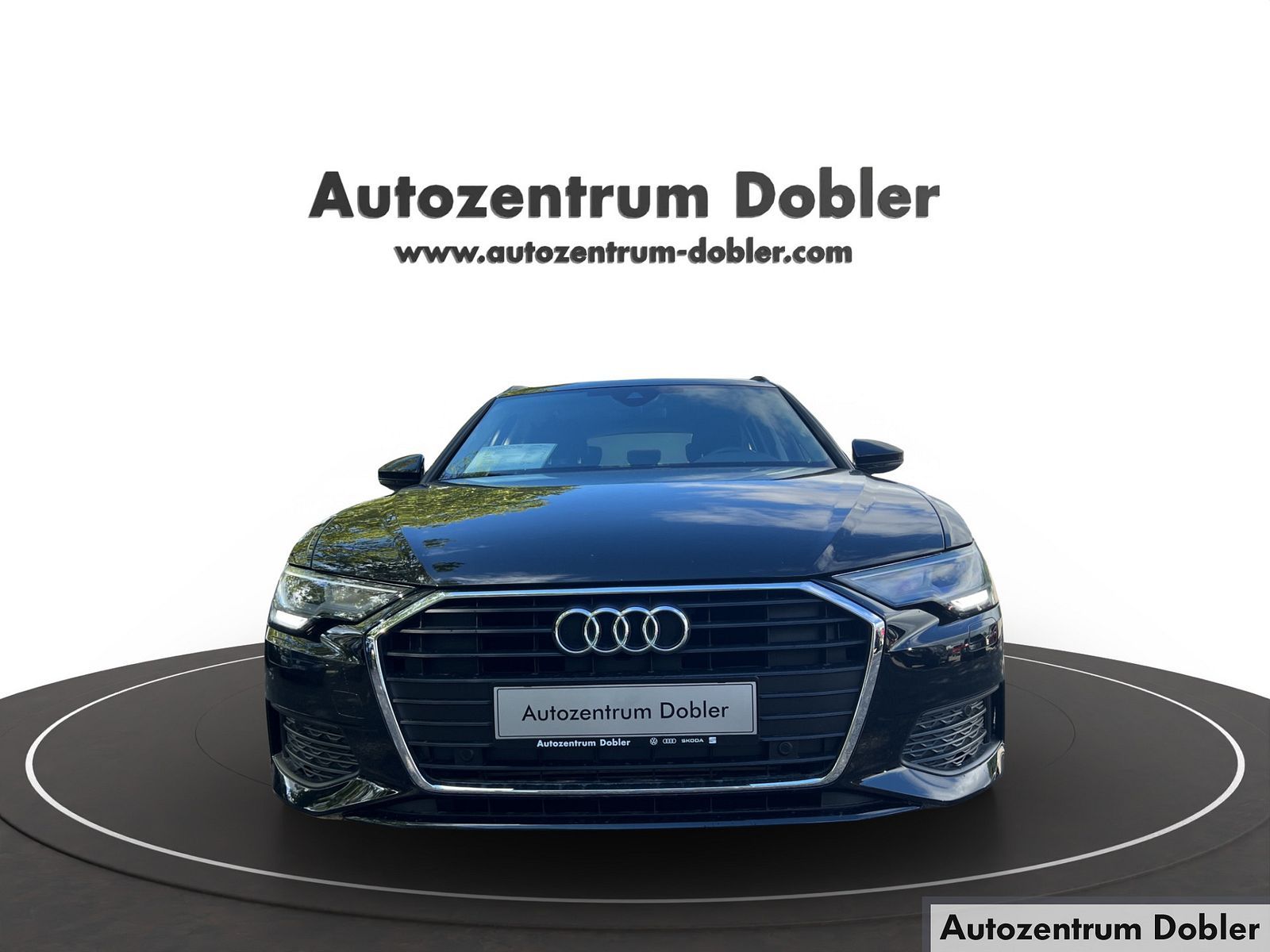Audi A6 2023 г. Чёрный, пробег 37300 км