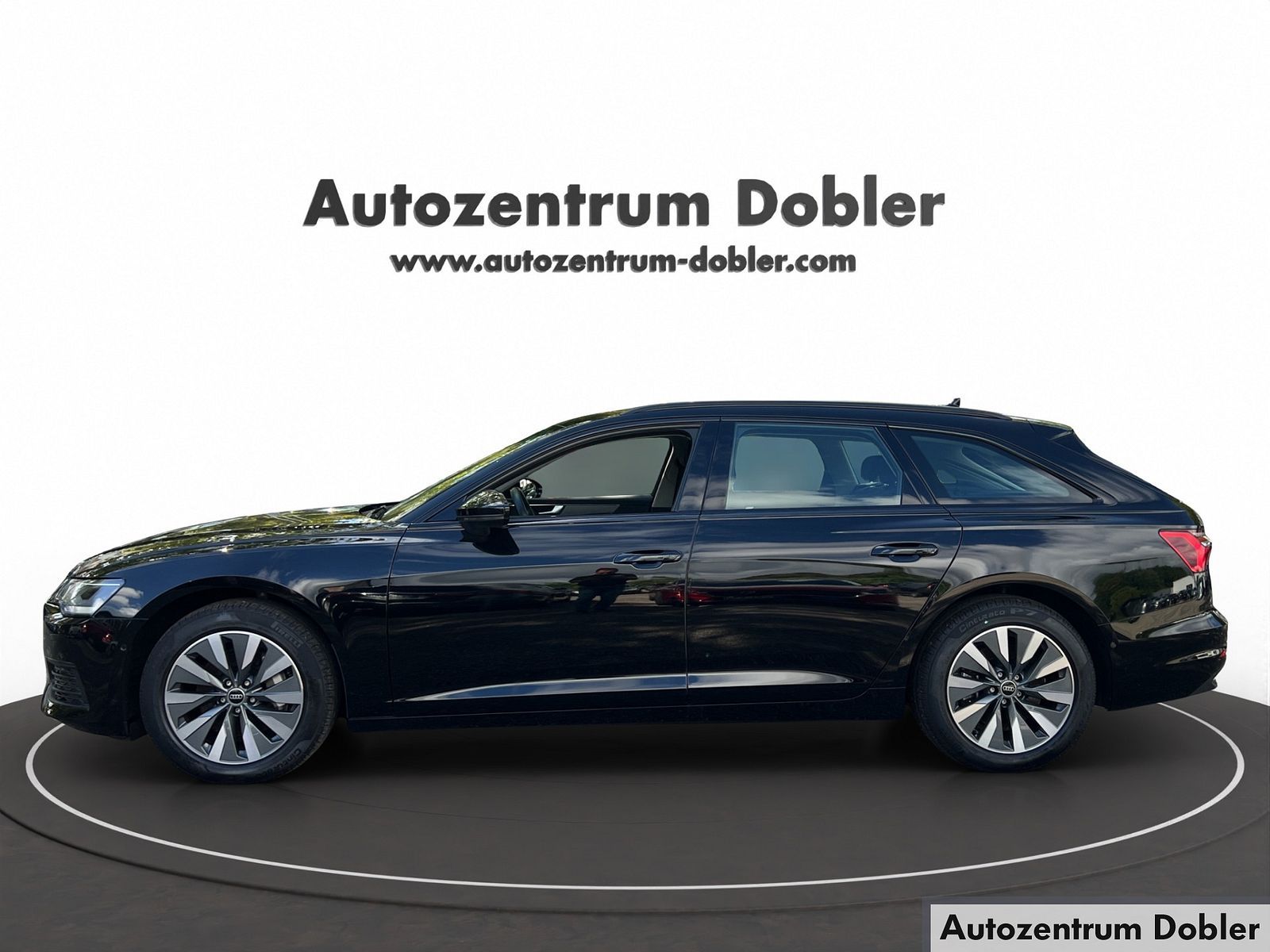 Audi A6 2023 г. Чёрный, пробег 37300 км