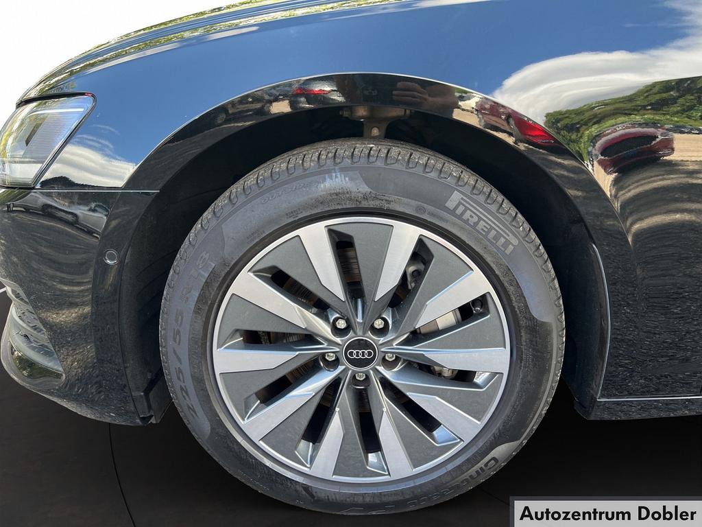 Audi A6 2023 г. Чёрный, пробег 37300 км