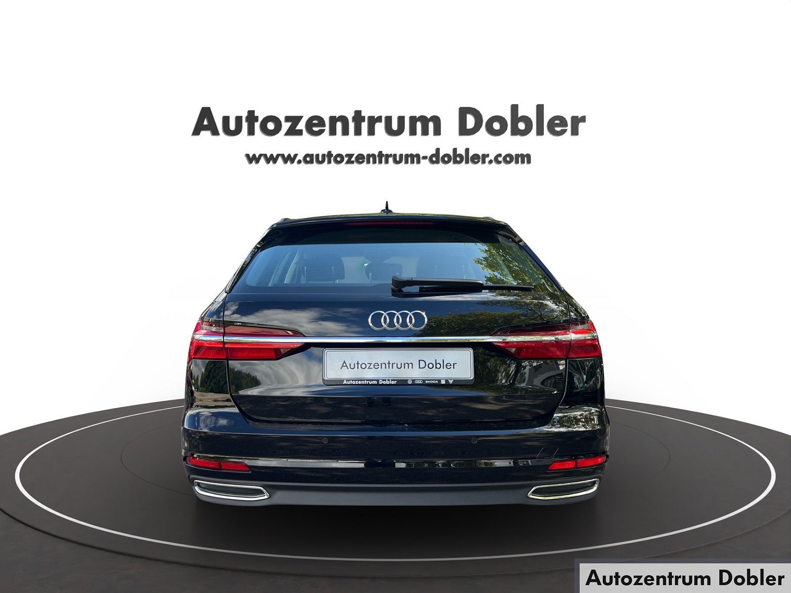 Audi A6 2023 г. Чёрный, пробег 37300 км