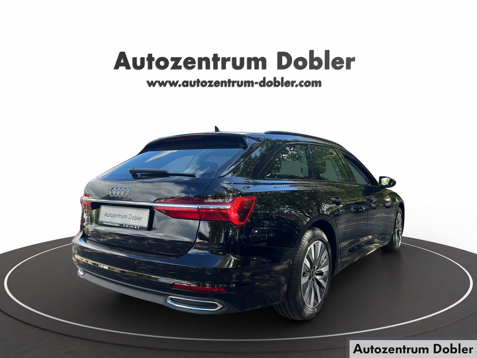 Audi A6 2023 г. Чёрный, пробег 37300 км