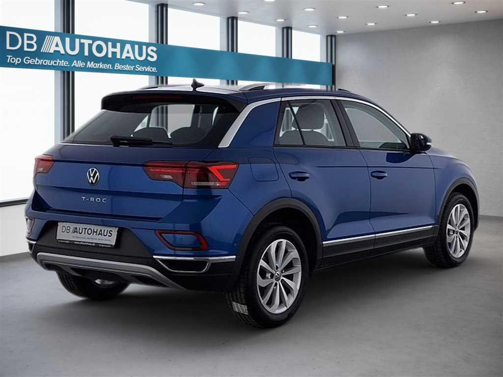 Volkswagen T-Roc 2024 г. Синий, пробег 49961 км