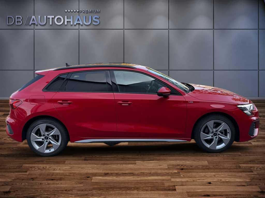 Audi A3 2024 г. Красный, пробег 25301 км