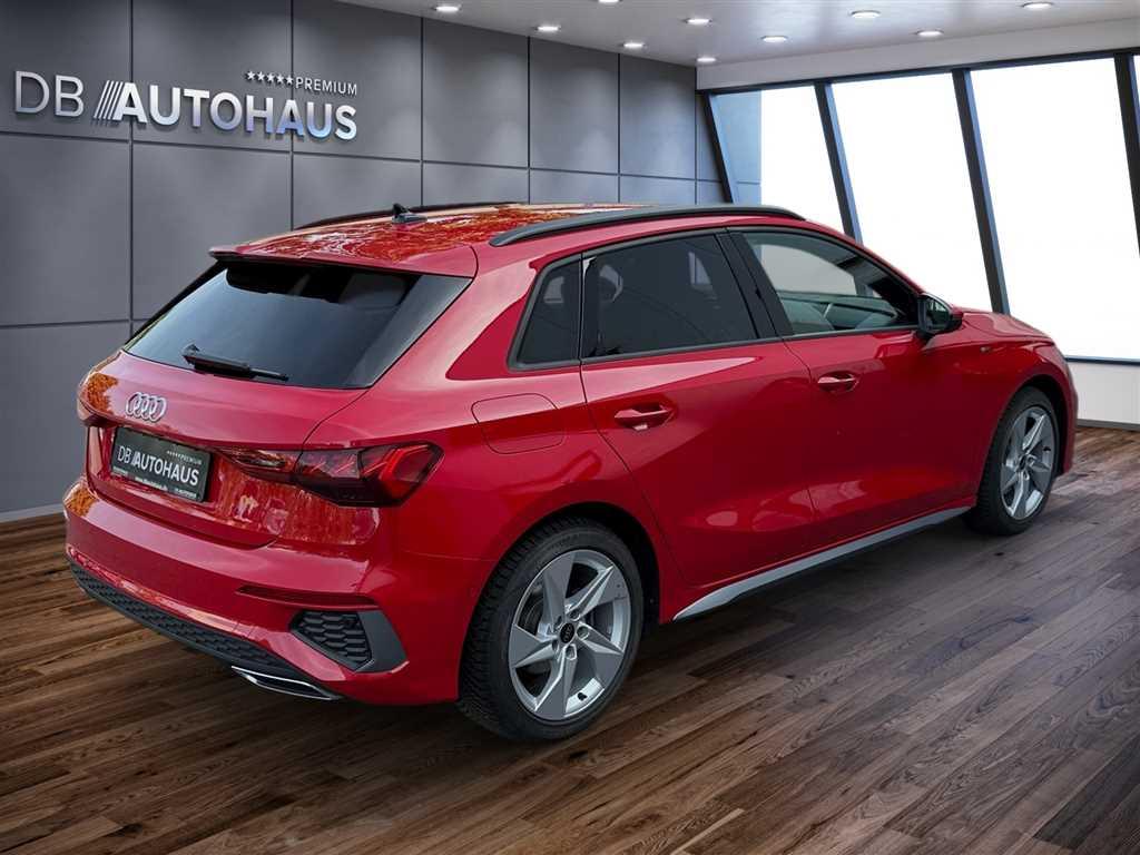 Audi A3 2024 г. Красный, пробег 25301 км