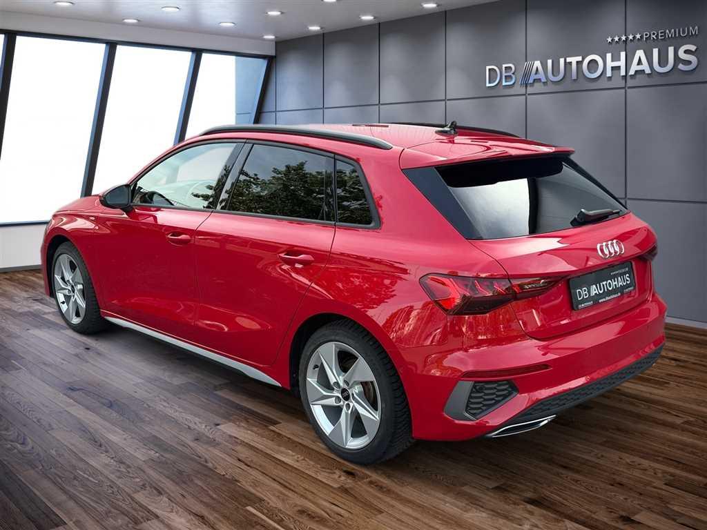 Audi A3 2024 г. Красный, пробег 25301 км