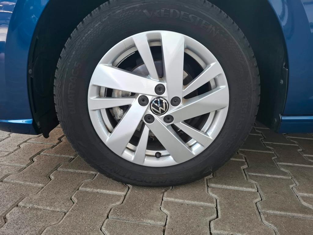 Volkswagen Polo 2022 г. Синий, пробег 53489 км
