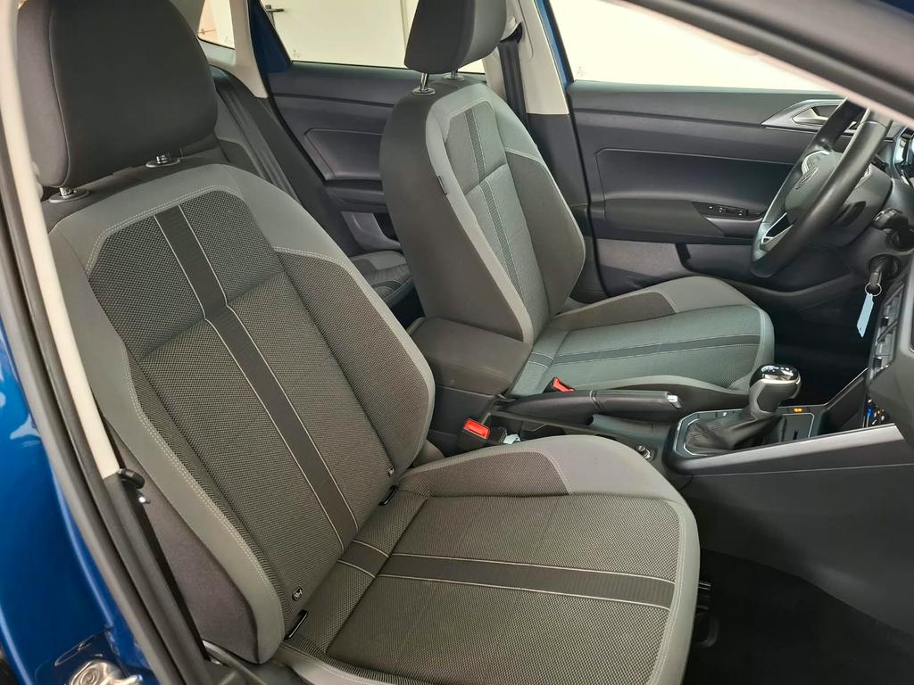Volkswagen Polo 2022 г. Синий, пробег 53489 км