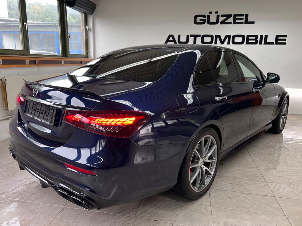 Mercedes-Benz E 63 AMG 2021 г. Синий, пробег 55000 км