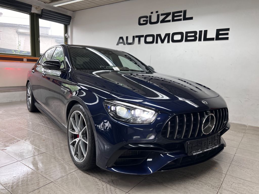 Mercedes-Benz E 63 AMG 2021 г. Синий, пробег 55000 км