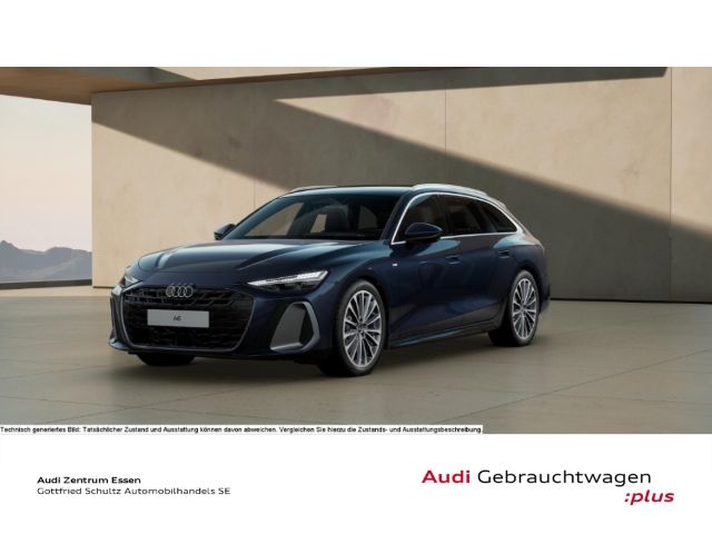 Audi A6 2025 г. Чёрный, пробег 30113 км