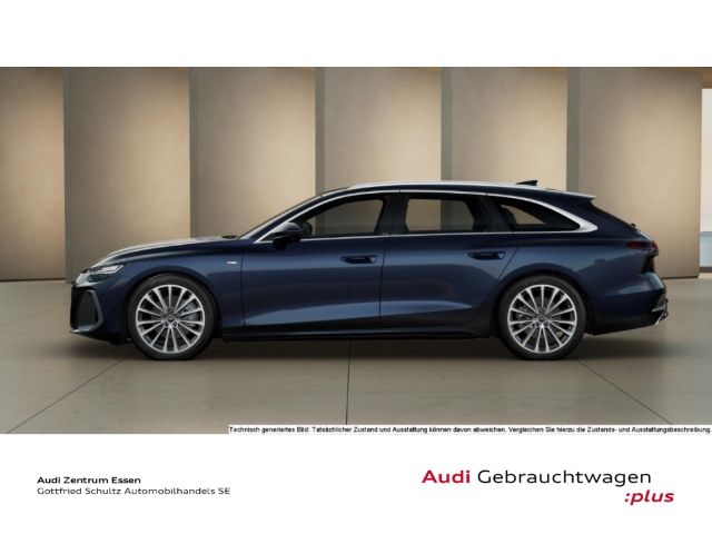 Audi A6 2025 г. Чёрный, пробег 30113 км