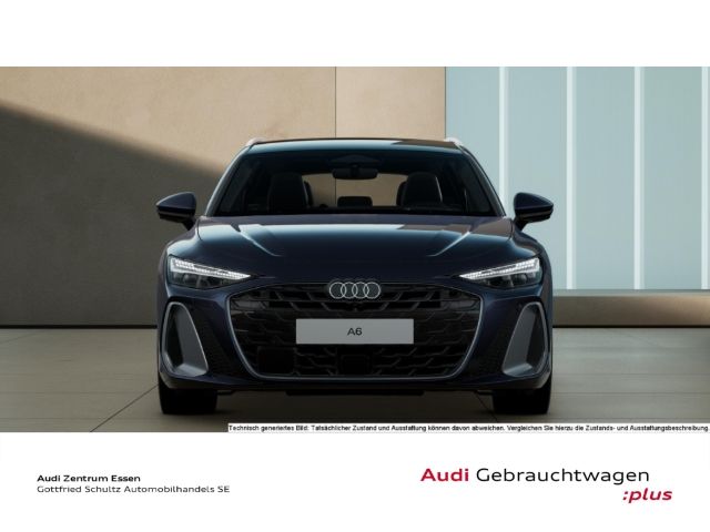 Audi A6 2025 г. Чёрный, пробег 30113 км