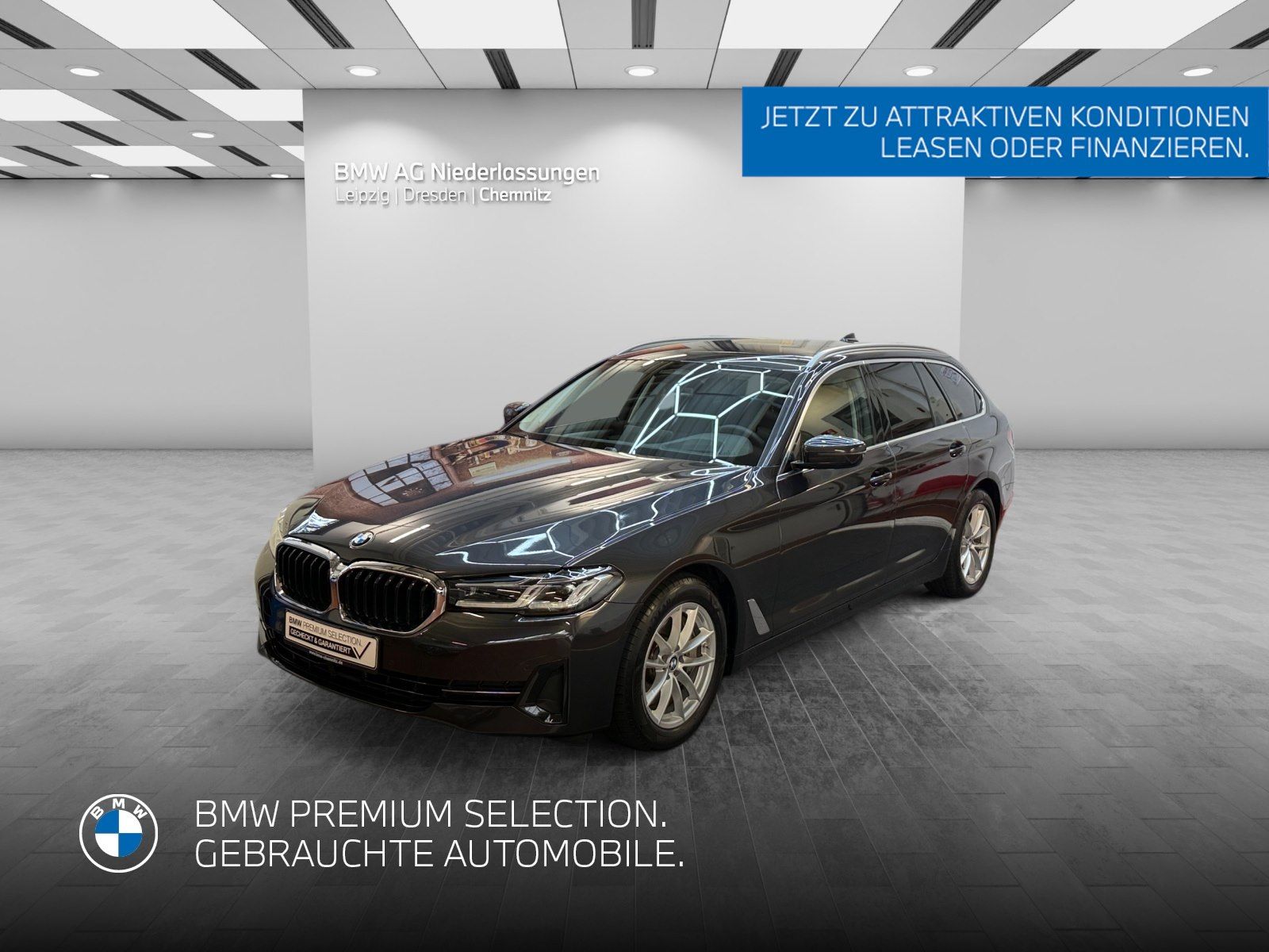 BMW 530 2023 г. Серый, пробег 46121 км