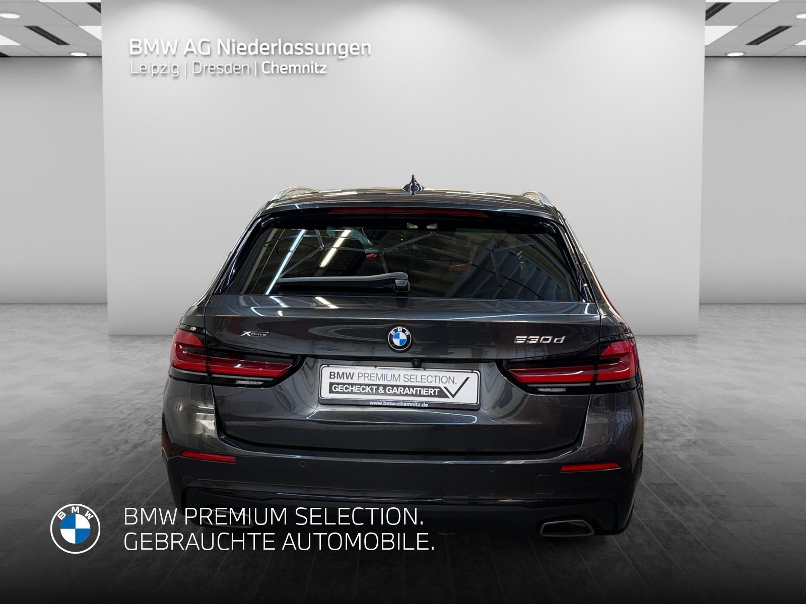 BMW 530 2023 г. Серый, пробег 46121 км