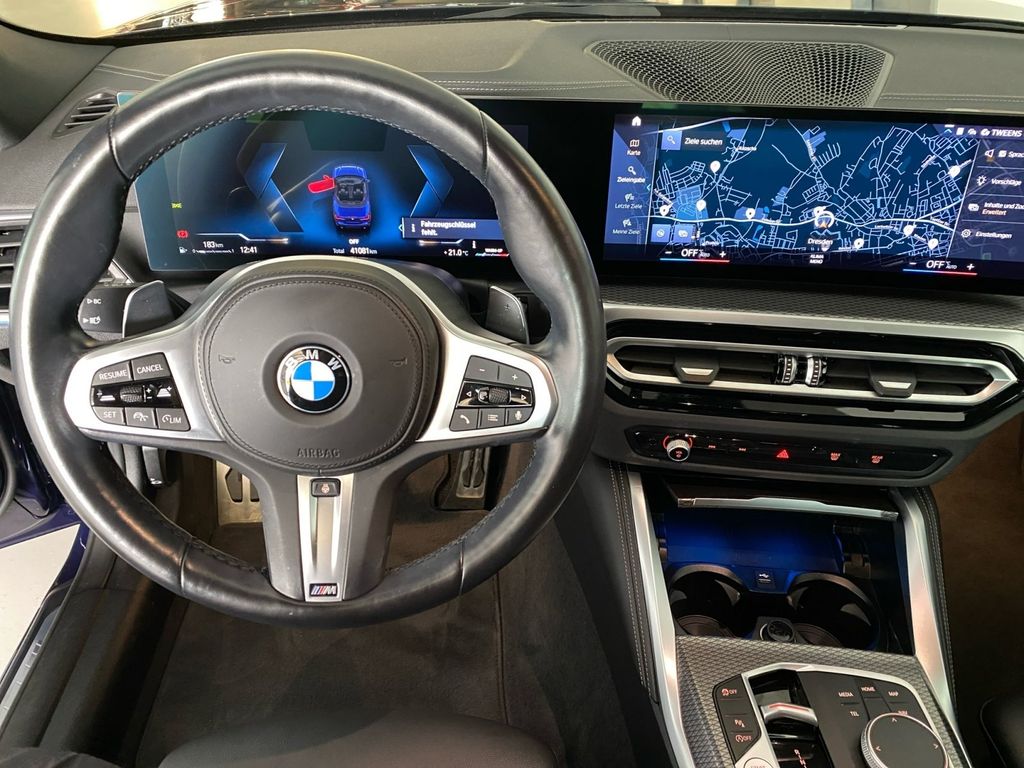 BMW 420 2023 г. Синий, пробег 41080 км