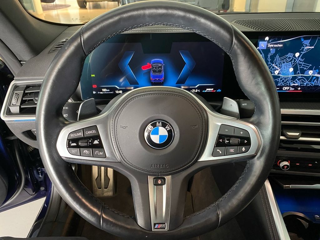 BMW 420 2023 г. Синий, пробег 41080 км