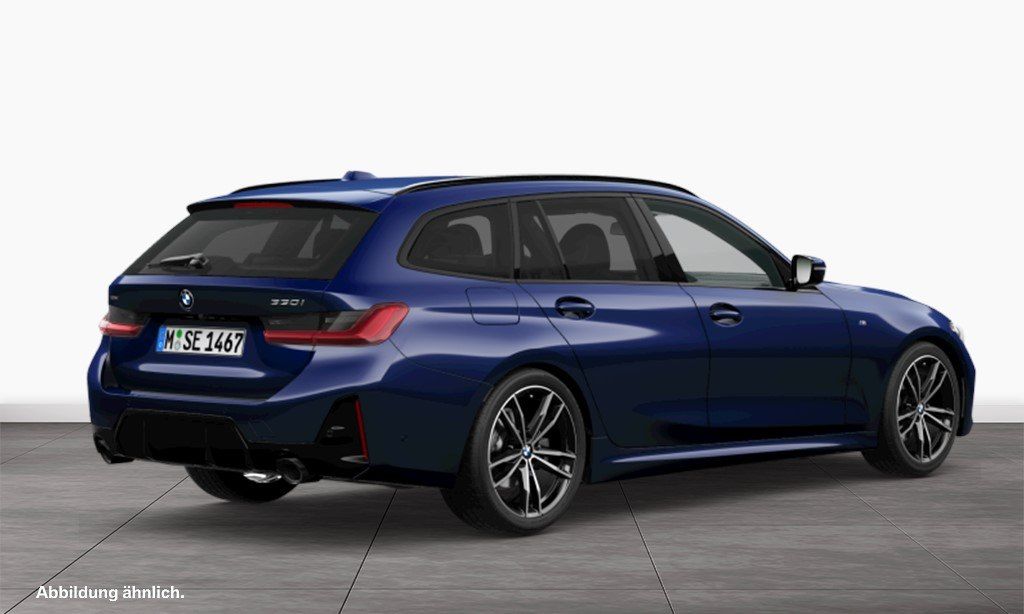 BMW 330 2022 г. Синий, пробег 57655 км