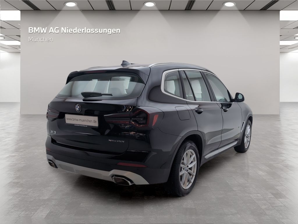 BMW X3 2023 г. Чёрный, пробег 42911 км