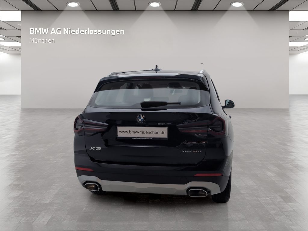 BMW X3 2023 г. Чёрный, пробег 42911 км