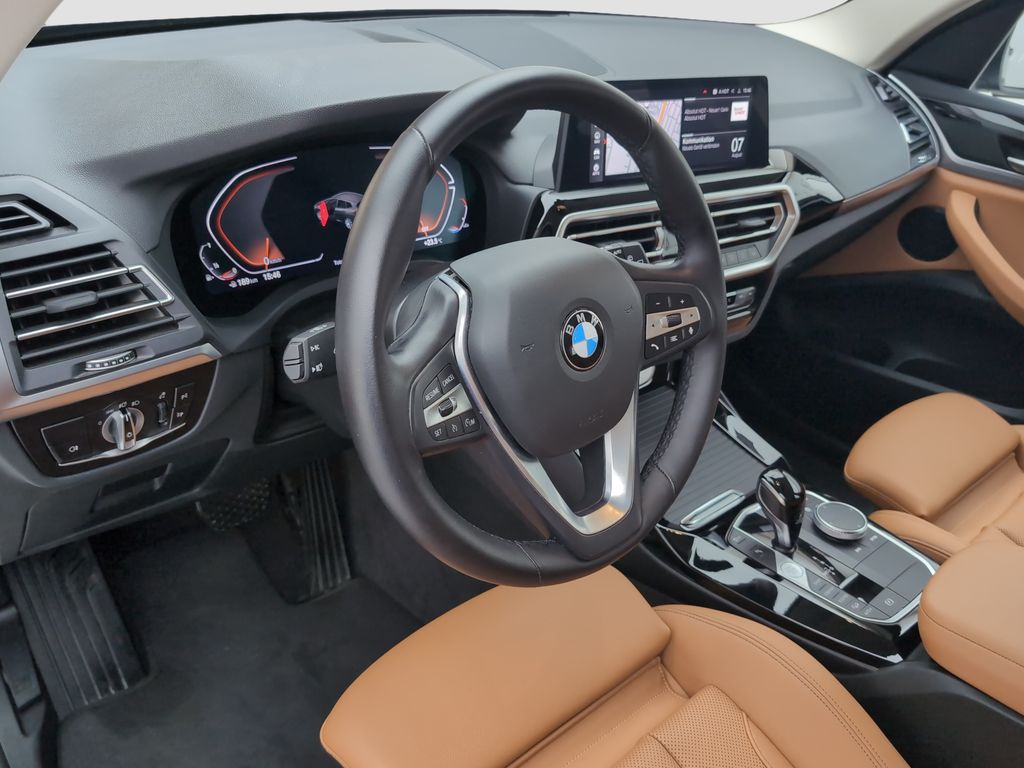 BMW X3 2023 г. Чёрный, пробег 42911 км