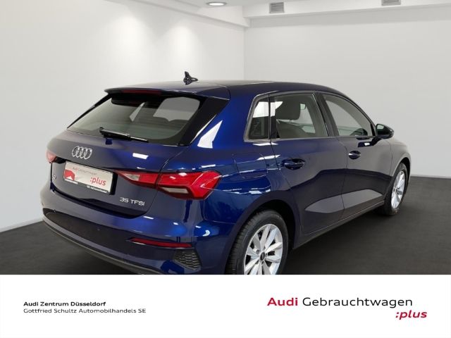 Audi A3 2023 г. Синий, пробег 49907 км