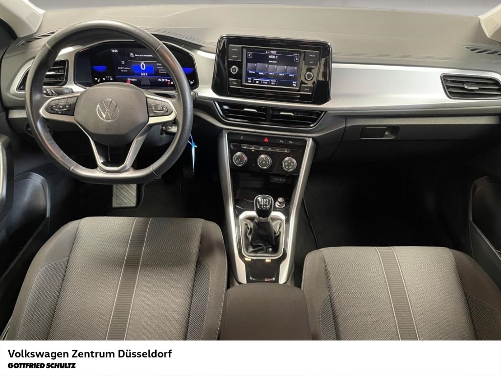 Volkswagen T-Roc 2023 г. Синий, пробег 57442 км