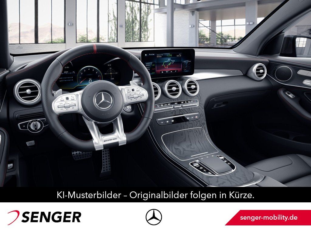 Mercedes-Benz GLC 43 AMG 2023 г. Чёрный, пробег 52246 км