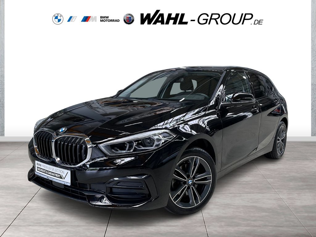 BMW 118 2022 г. Чёрный, пробег 56603 км