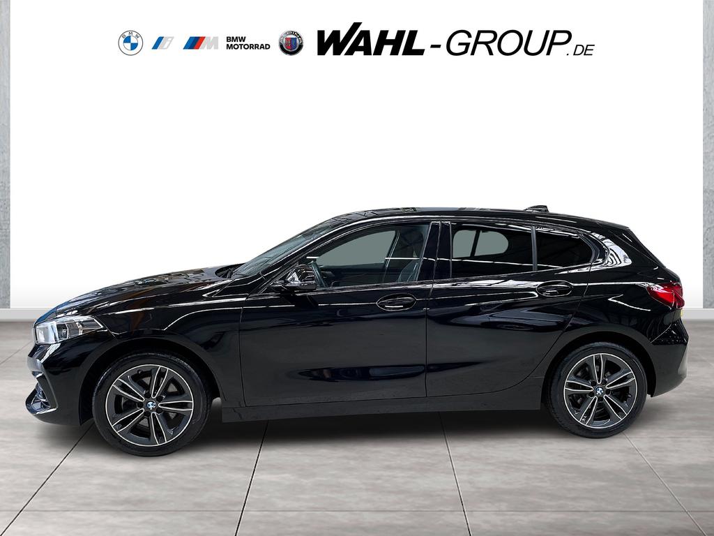 BMW 118 2022 г. Чёрный, пробег 56603 км