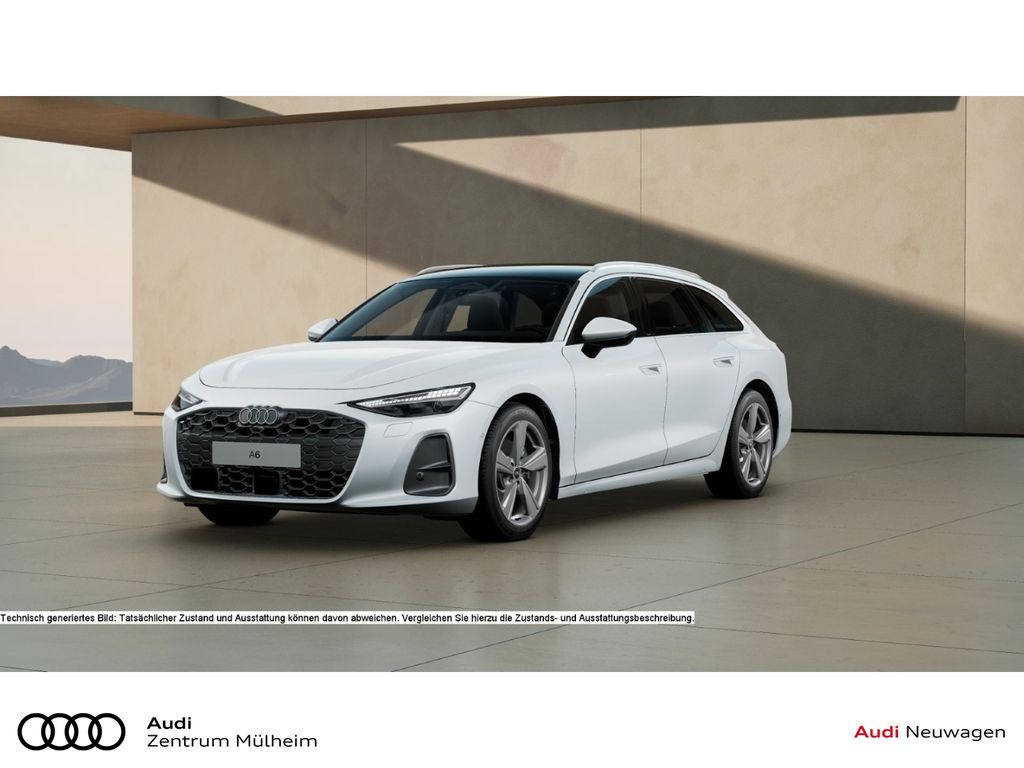 Audi A6 2025 г. Белый, пробег 26686 км