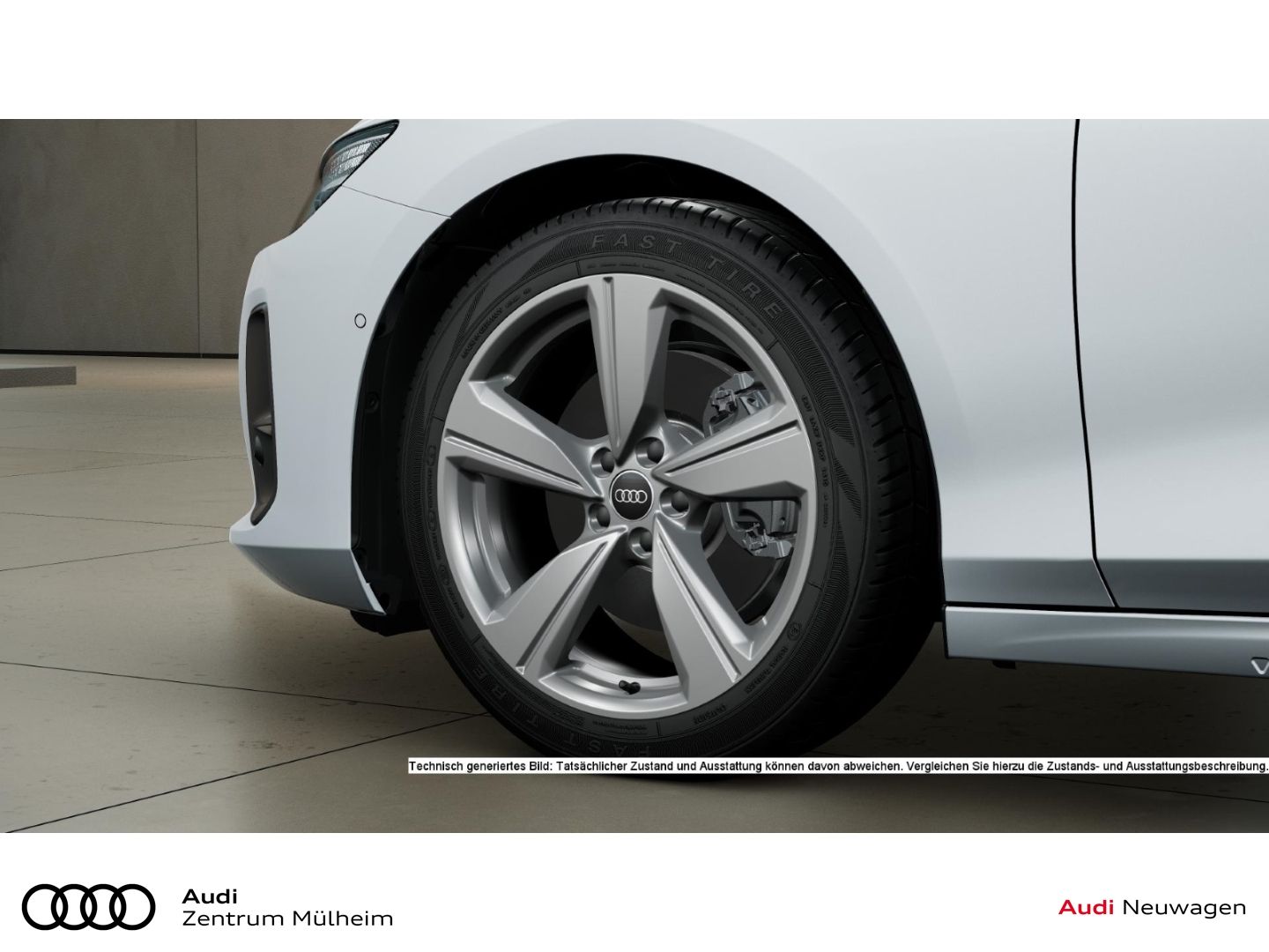 Audi A6 2025 г. Белый, пробег 26686 км