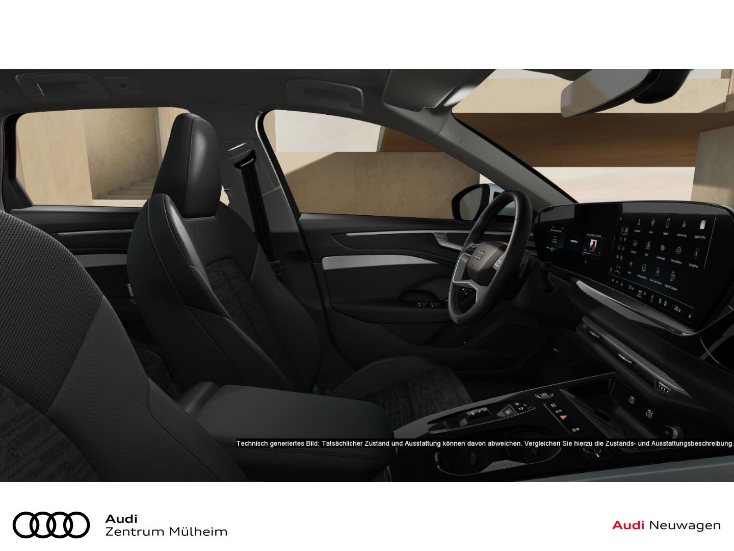 Audi A6 2025 г. Белый, пробег 26686 км