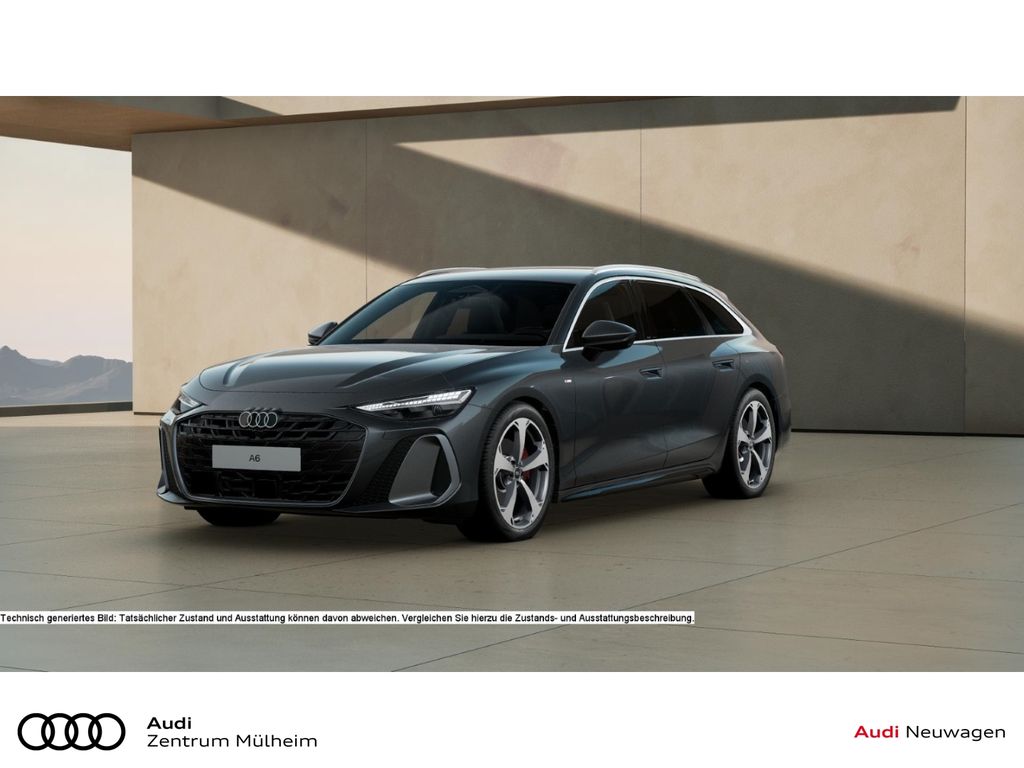 Audi A6 2025 г. Серый, пробег 5646 км