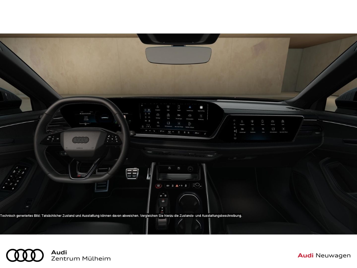 Audi A6 2025 г. Серый, пробег 5646 км