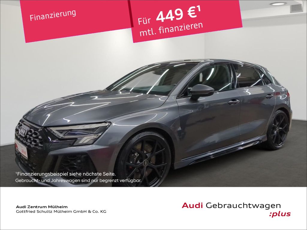 Audi RS3 2023 г. Серый, пробег 31701 км