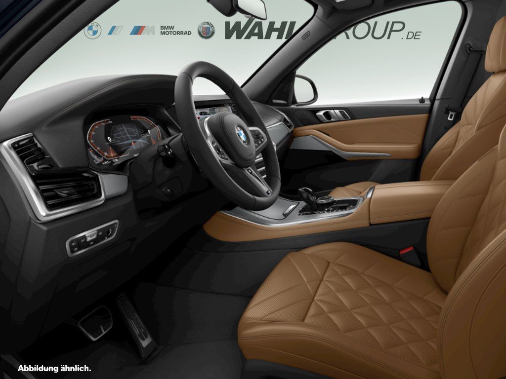 BMW X5 2023 г. Чёрный, пробег 59900 км