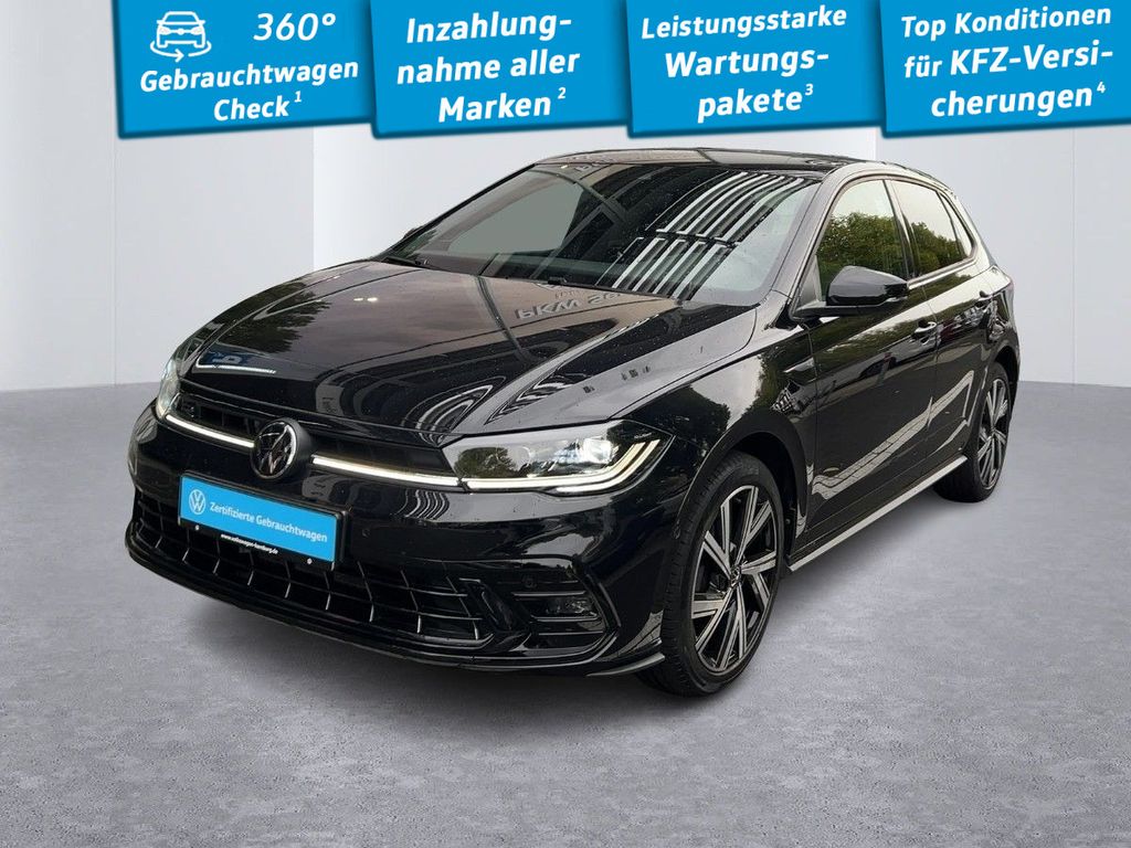 Volkswagen Polo 2023 г. Чёрный, пробег 22503 км