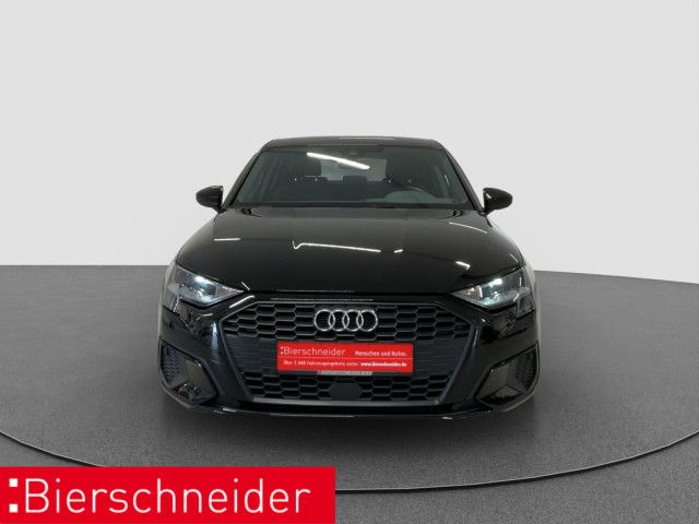 Audi A3 2023 г. Чёрный, пробег 46728 км