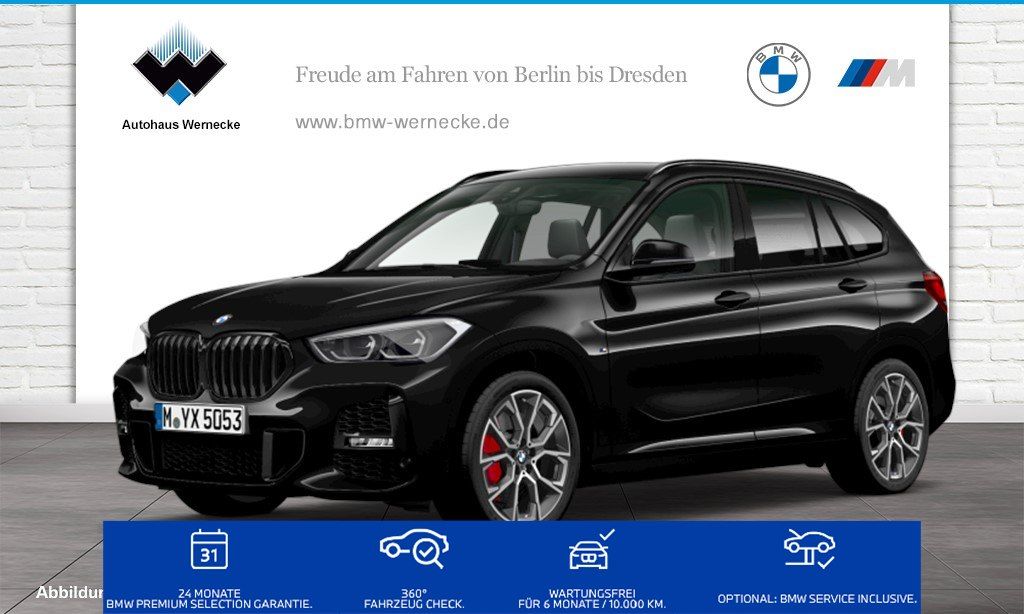 BMW X1 2022 г. Чёрный, пробег 47894 км