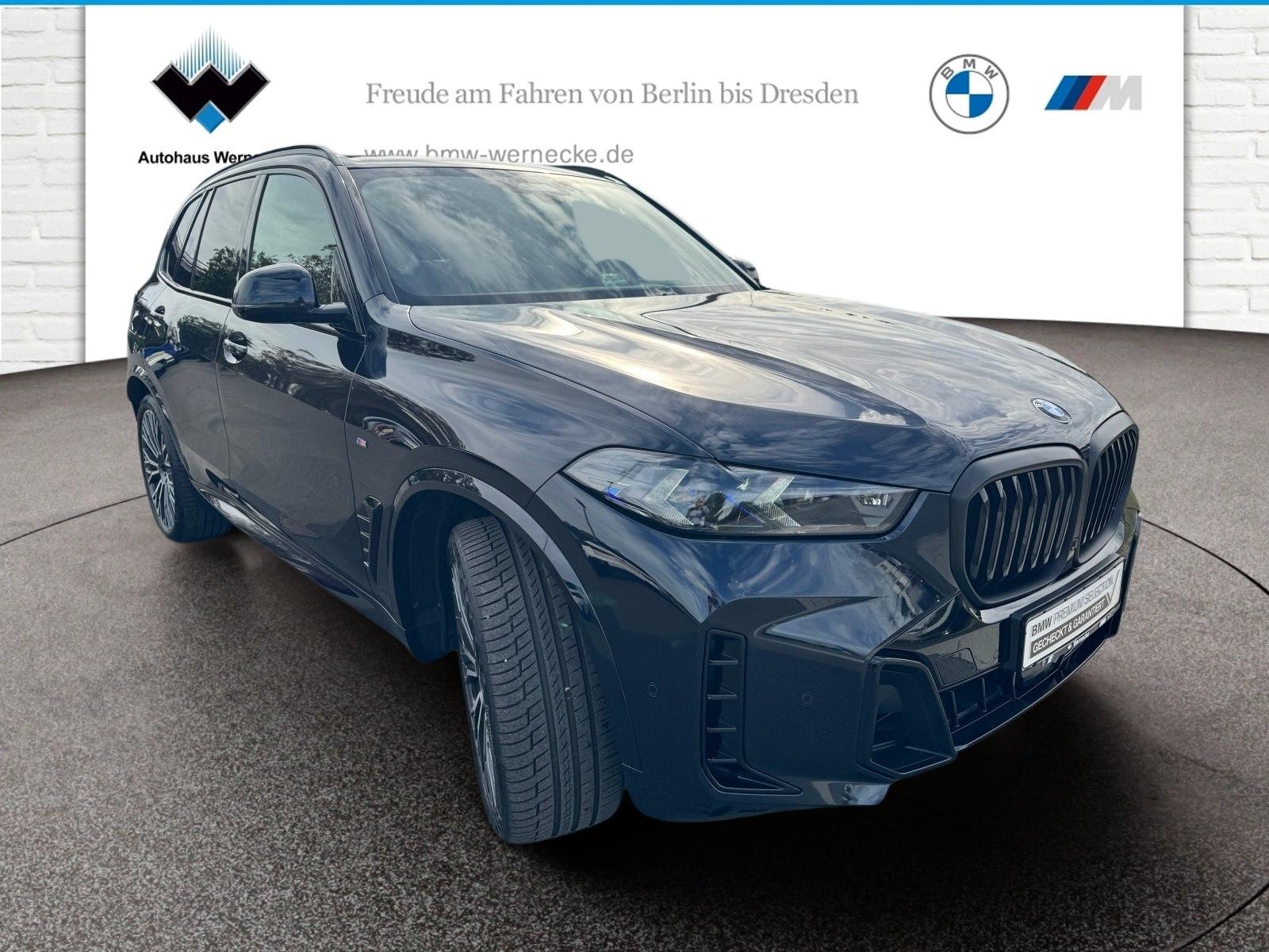BMW X5 2024 г. Чёрный, пробег 45956 км