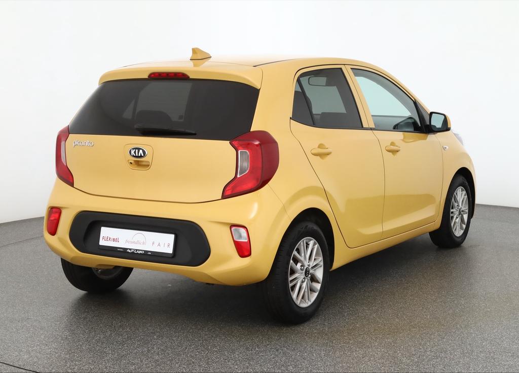 Kia Picanto 2021 г. Жёлтый, пробег 34355 км