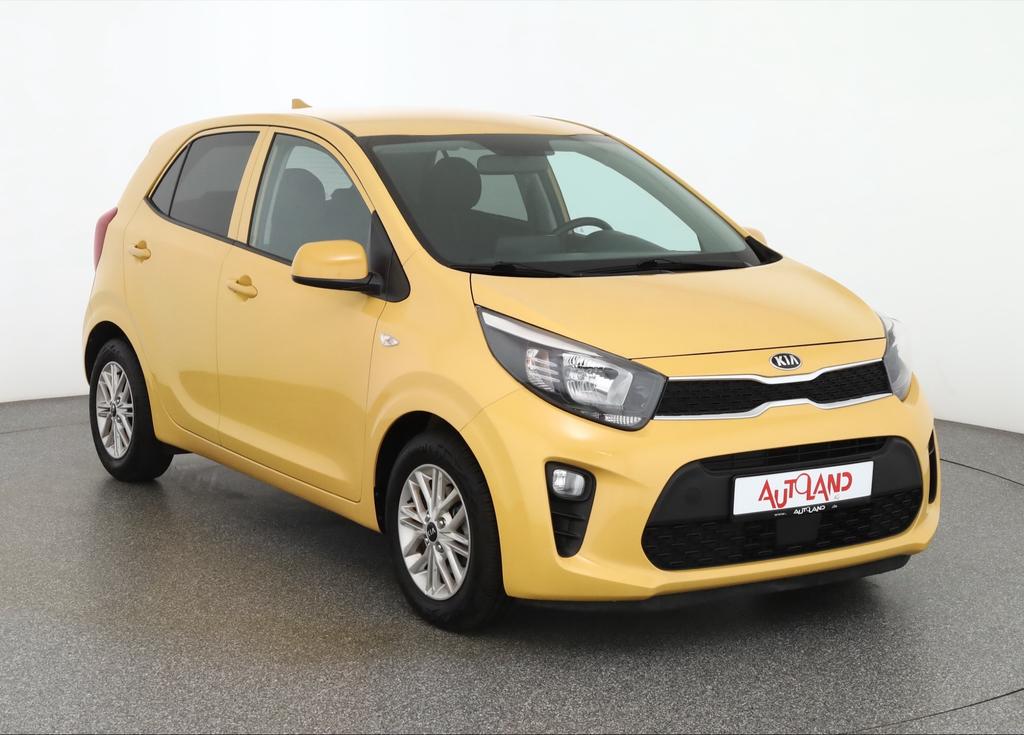 Kia Picanto 2021 г. Жёлтый, пробег 34355 км