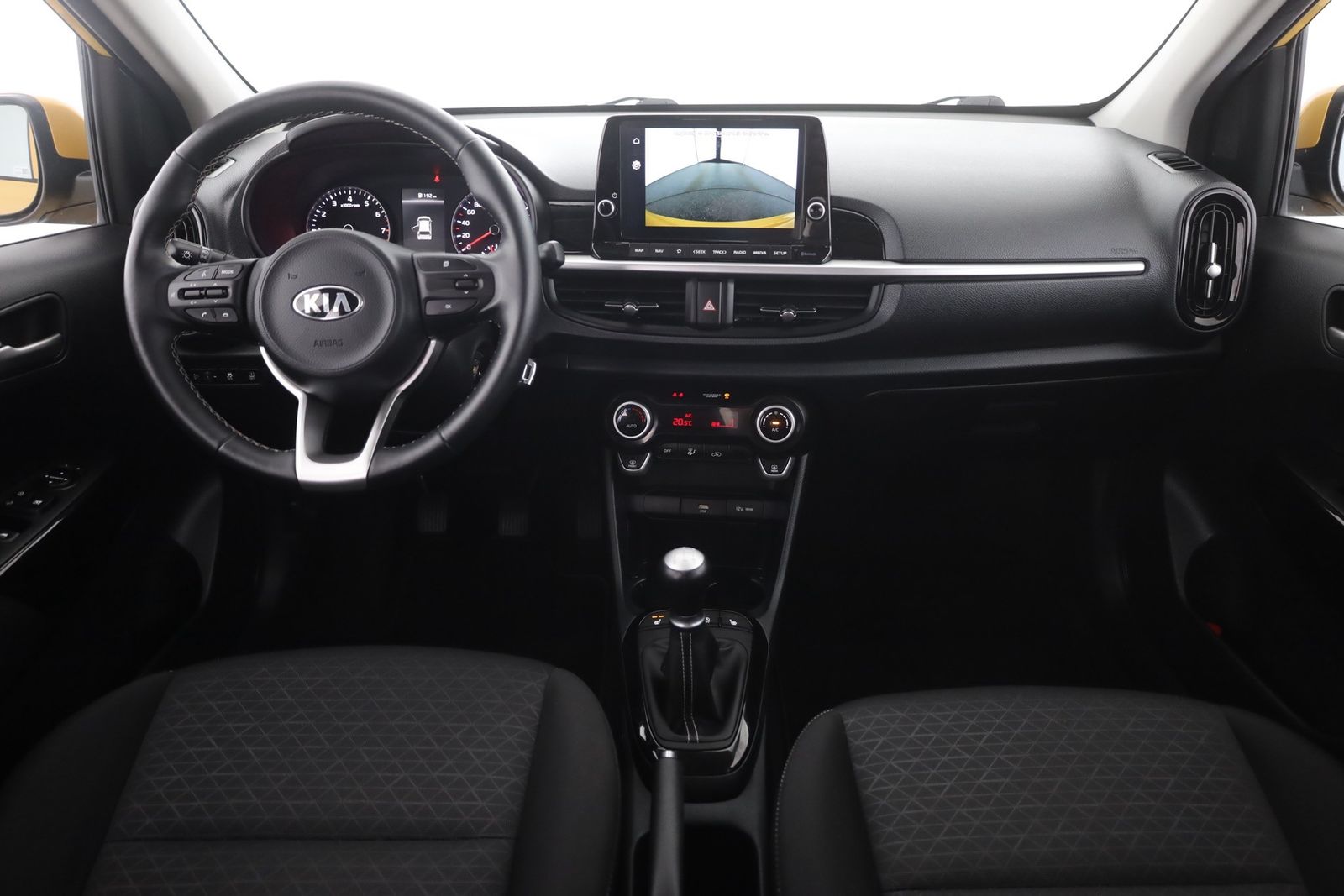 Kia Picanto 2021 г. Жёлтый, пробег 34355 км